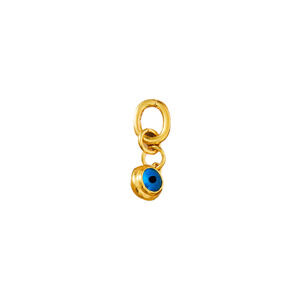 MAISON IREM x ANTHROPOLOGIE Pendant Charm Evil Eye in Blue